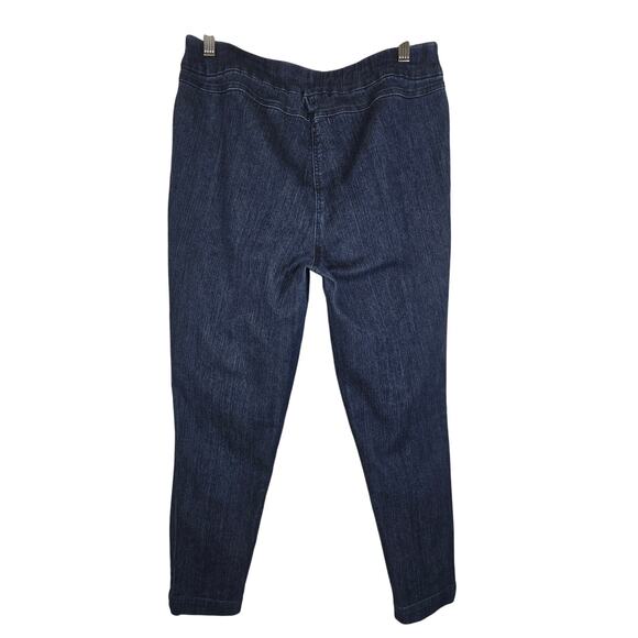 Venus Faux Pocket Pull On Classic Comfortable Women's Jeans L - Picture 2 of 4